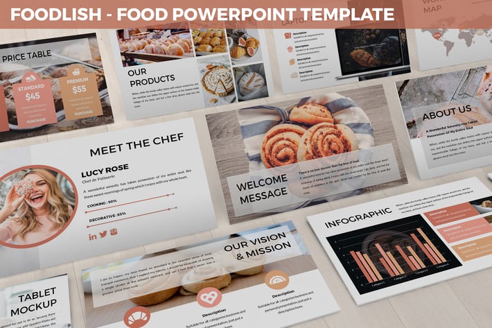Foodlish - Food Powerpoint Template