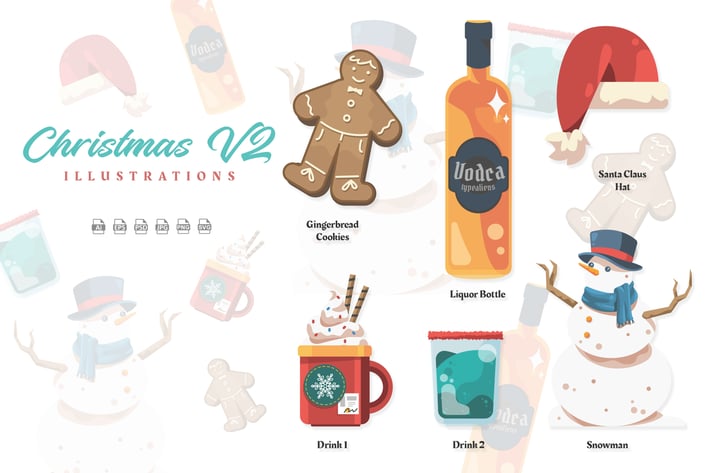 Christmas V2 - Illustrations