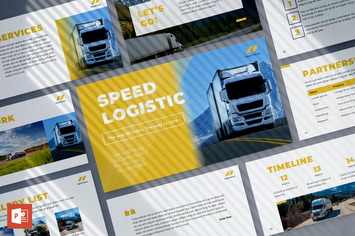 Trucking Logistics PowerPoint Presentation
