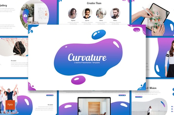 Curvature - Powerpoint Template