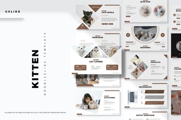 Kitten - Google Slides Template