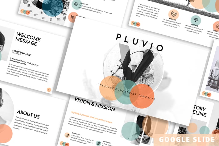 Pluvio - Google Slide Template
