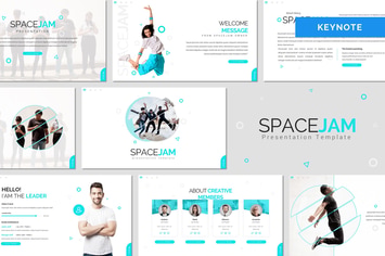 Spacejam - Creative Keynote Template