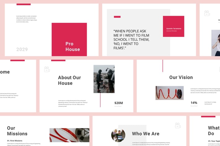 Production House Powerpoint Presentation