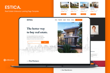 Estica — Real Estate Unbounce Landing Page