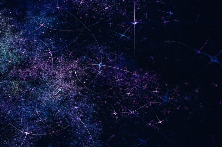 cosmic fractal background 