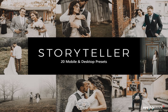 20 Storyteller Lightroom Presets & LUTs