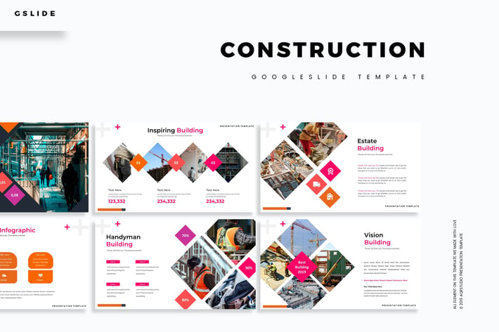 Contruction - Google Slides Template