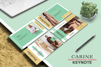 CARINE FASHION - Keynote Template