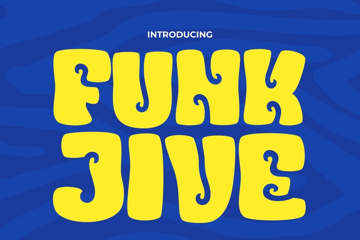 Funk Jive - Vintage Font