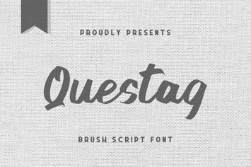 Questag - Brush Script Font