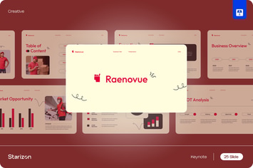 Cream Red Creative Business Plan KEY • 004
