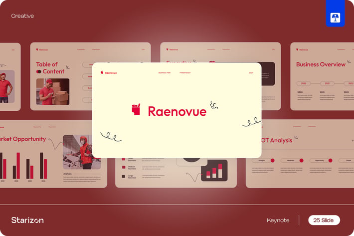 Cream Red Creative Business Plan KEY • 004