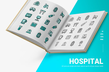 Hospital - Icons