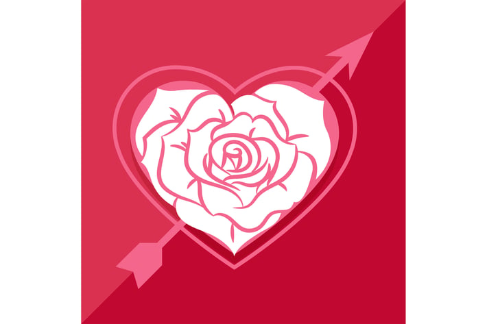 Love Rose Frame
