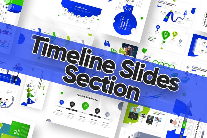Timeline Slide Powerpoint Template