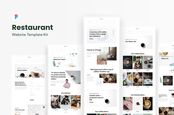 Restaurant and Cafe Website Template
