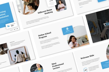 E-Learning Education Keynote Presentation Template
