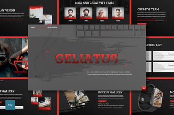 Gelatius - Multipurpose Keynote Template