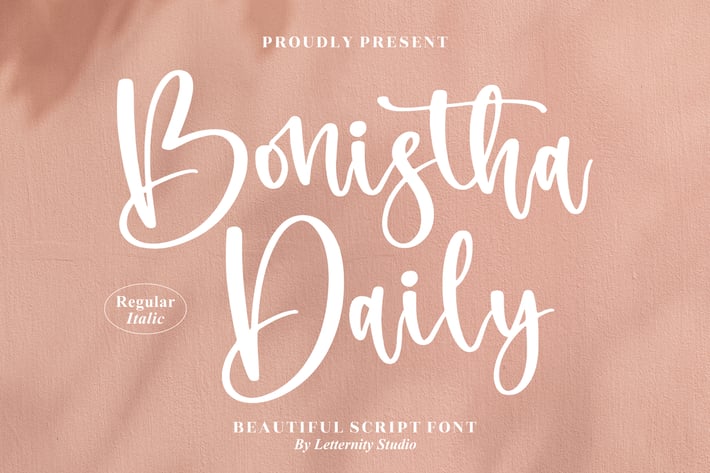 Bonistha Daily Script Font