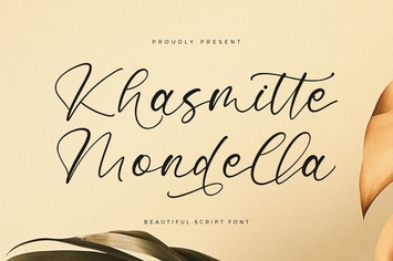 Khasmitte Mondella Script Font
