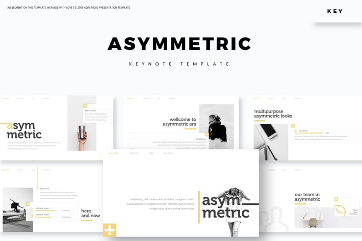 Asymmetric - Keynote Template