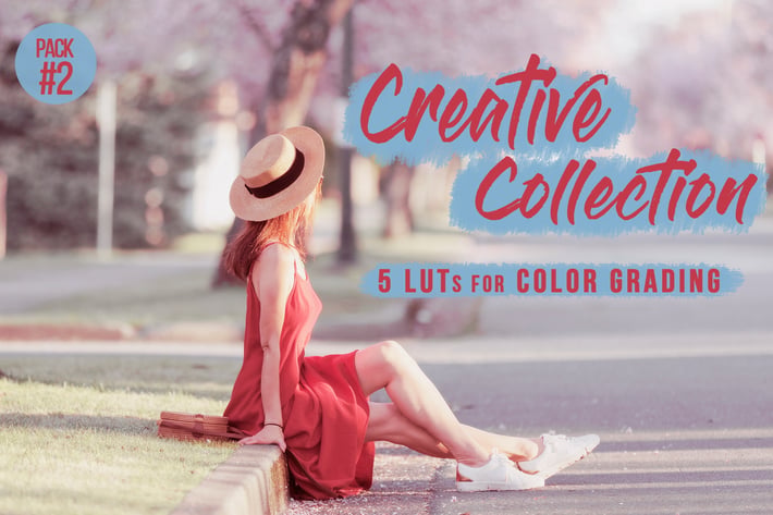 Creative LUTs Pack2 - Video color grading filters