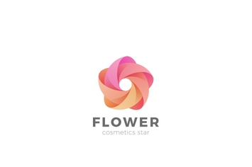 Logo Flower Star abstract Looped Infinity