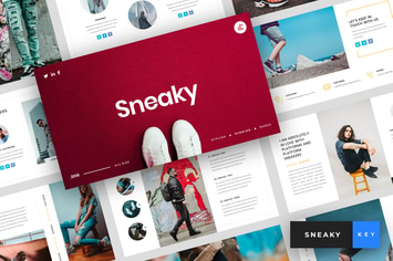Sneaky - Sneakers Keynote Template