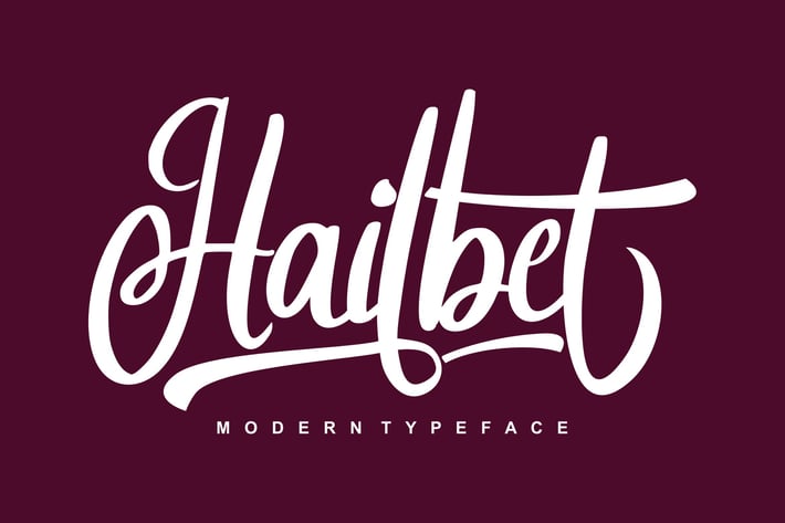 Hailbet Modern Typeface