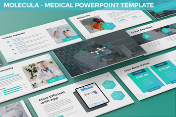Molecula - Medical Powerpoint Template
