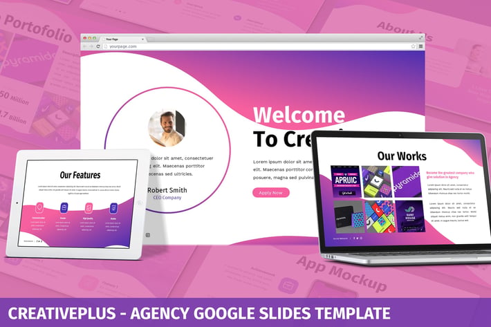 Creativeplus - Agency Google Slides Template
