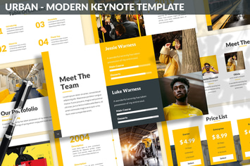 Urban - Modern Keynote Template