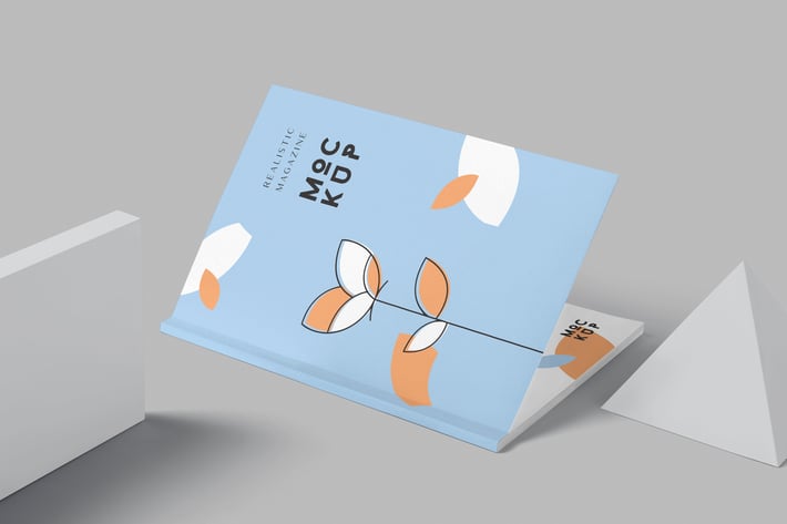 Realistic Magazine Mockups