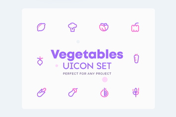 UICON Vegetable Icons