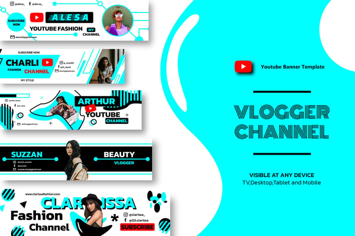 Fashion Youtube Banner