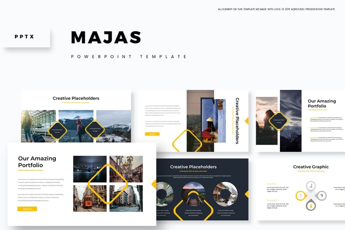 Majas - Powerpoint Template
