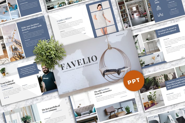 Favelio – Creative Business PowerPoint Template
