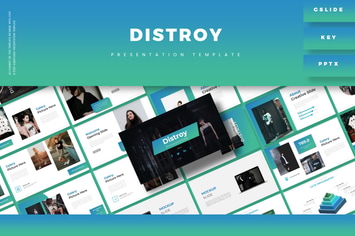 Distroy - Presentation Template