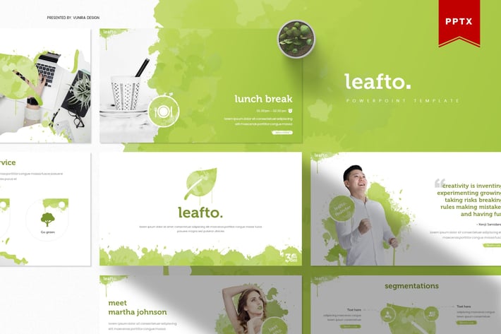 Leafto | Powerpoint Template