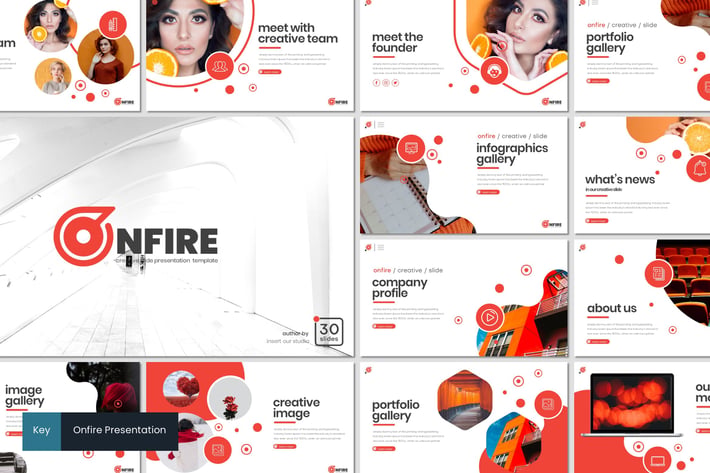 Onfire - Keynote Template