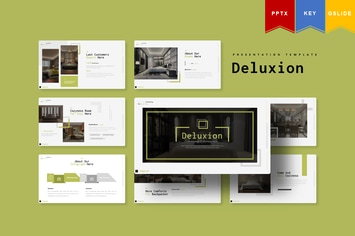 Deluxion | Powerpoint, Keynote, Google Slides