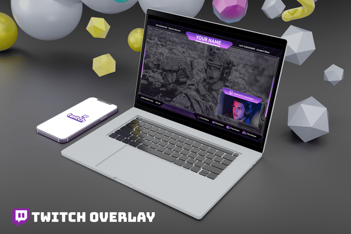 NightWatch - Twitch Overlay Template