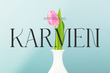 Karmen - Modern Elegance Font