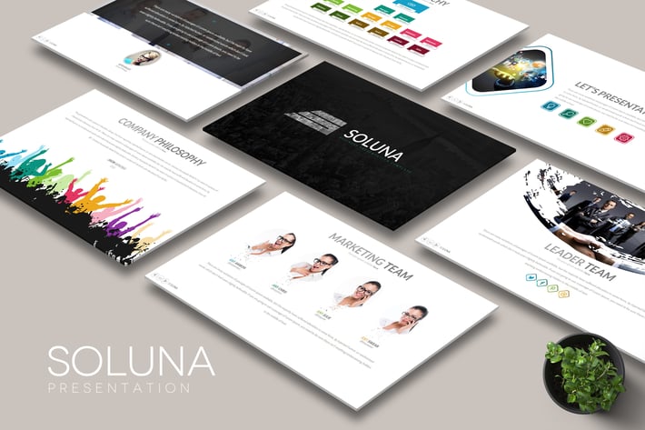 Soluna - Keynote Template