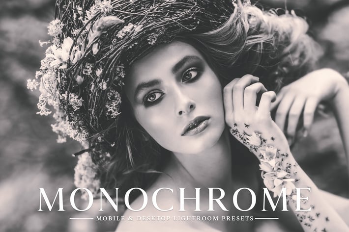 Monochrome Mobile & Desktop Lightroom Presets
