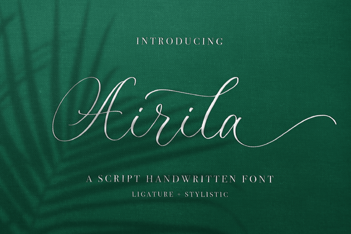 Airila - Calligraphy Font