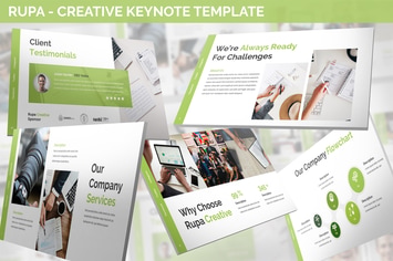 Rupa - Creative Keynote Template