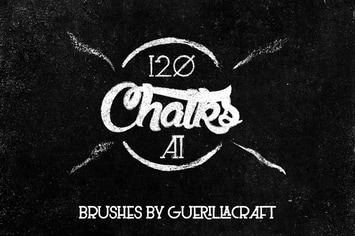 Megapack of Chalks for Adobe Illustrator
