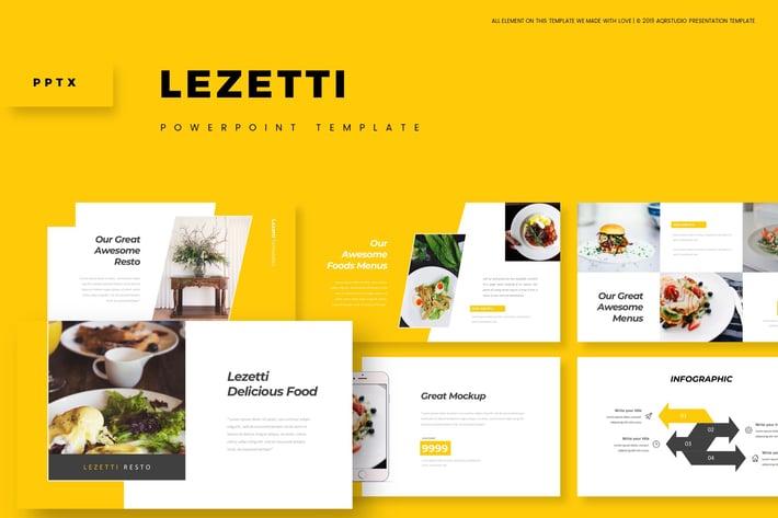 Lezetti - Powerpoint Template